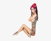 Suicide girl Pin Up