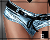 [E] Mini Shorts Blu/Bla