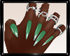 *MM* Nails/rings green