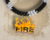 ✔ Fire necklace