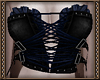 [Ry] Blue/black corset