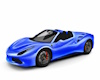 blue sports car 7