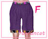 +short pants purple