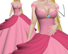 princess peach gown