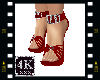 4K Diamond Shoes Red