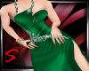 S l Kaish Green Gown