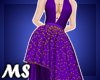 MS Holidays Gown Purple