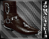 Cowboy Boots Brown/Silve