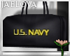 {JL} Navy Duffle Bag req