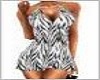 Short Zebra Dress