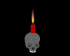 Gothic Skull Lamp