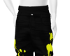 Uni Blk&Yellow Splatter