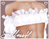 Femboy White Ruffle Mini