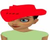 (CS)redcowgirl hat