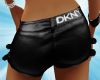 DKNY Leather Shorts