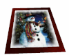 Christmas Snowman Rug
