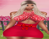 Josyln Red Val Dress