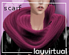 Infinity scarf pink