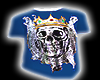 *CA* King Skull Blue