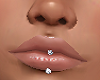 Diamonds Lip Piercing