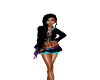 Purple teal anim outfit