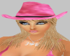 Hats of pink cowboy (b)