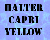 [PT] halter capri yellow