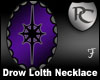 Drow Lolth Necklace