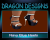 DD Navy Blue Heels