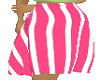 skirt pink stripes