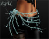 *E4U*Teal Belly Chain