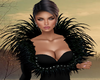 Raven Black Gown