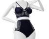 Navy Blue Lingerie Set