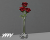 Rose vase Valentines Day