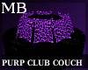 [MB] PURPRINT CLUB COUCH