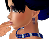 Diamond/Sapphire Earring
