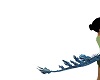 black & blue dragon tail