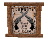 Cowboy Sign