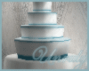 Luv Me-Blue Cake Table