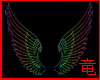[竜]Rainbow Neon Wings