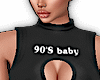 90's Baby Black