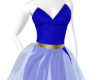 D+B blue white dress