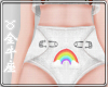 ♉ Baby Diaper- Rainbow