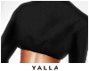 YALLA Black Sweater