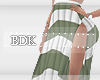 (BDK)Long skirt stripes1