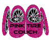 Pink Tire Couch