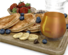 Pancakes & Fruits