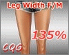 CG: Leg Width 135%