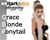 Grace Blonde Ponytail