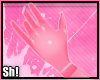 S` Pinky Purr Gloves